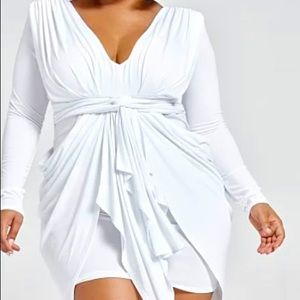 Fashion to Figure Drape Dress